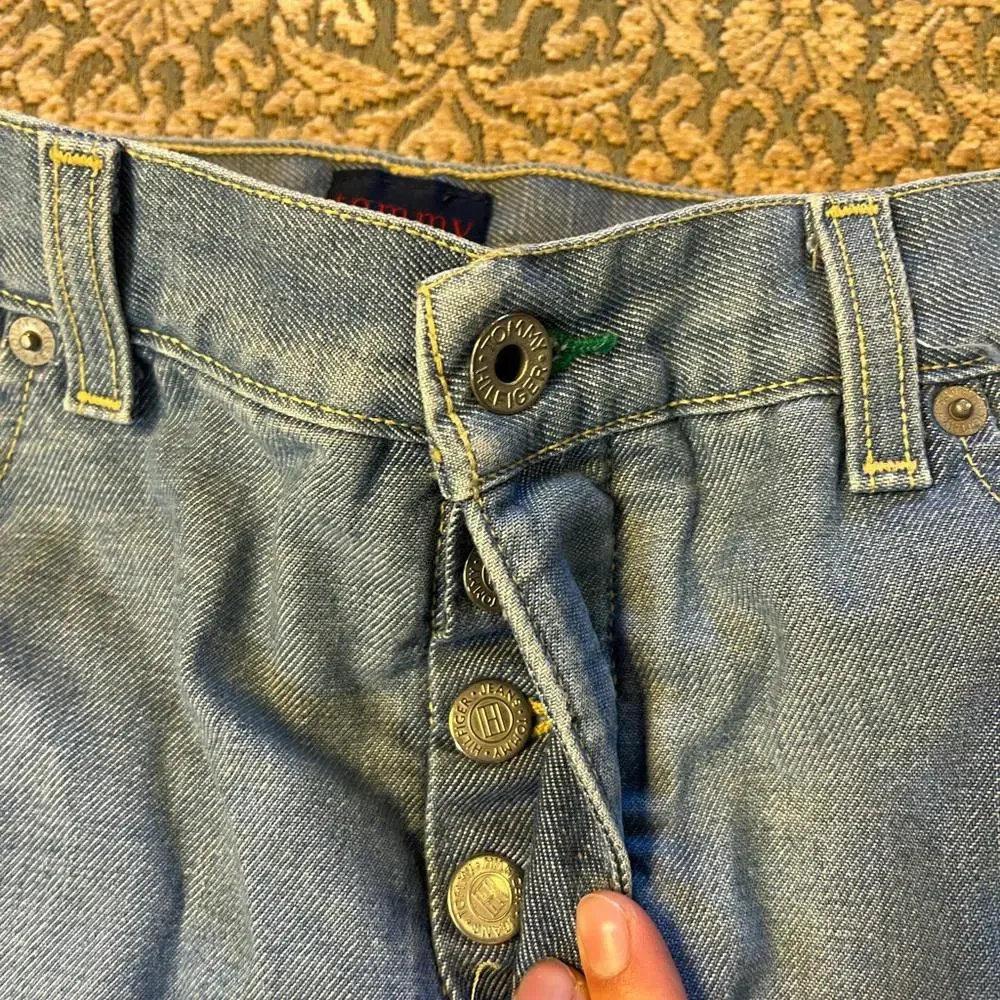 Tommy jeans denim skirt size 11‎